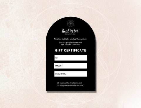 Heal Thy Self Collection Gift Certificate